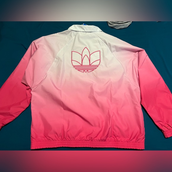 adidas pink jacket men's
